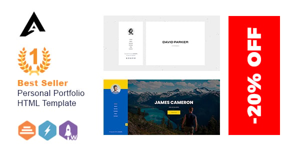 Arlo - Personal / Portfolio / CV / Resume Template