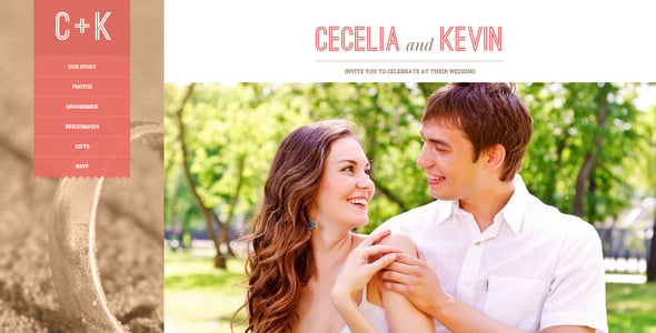 Eternity - Responsive Wedding WordPress Theme