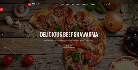 Red Chili - Restaurant HTML5 Template