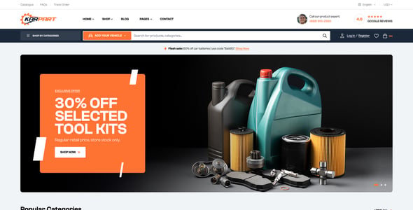 Karpart - Auto Parts WooCommerce Theme
