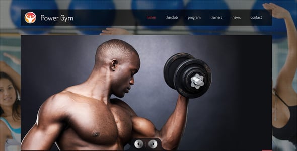Power Gym - Responsive Wordpress Theme