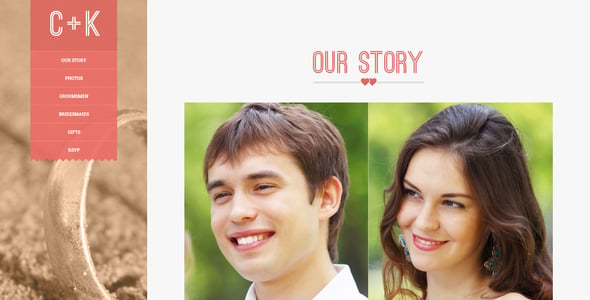 Eternity - Responsive Wedding WordPress Theme