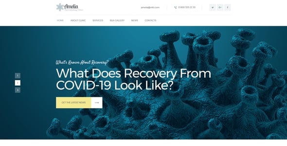 Accalia | Dermatology Clinic & Cosmetology WordPress Theme + Elementor