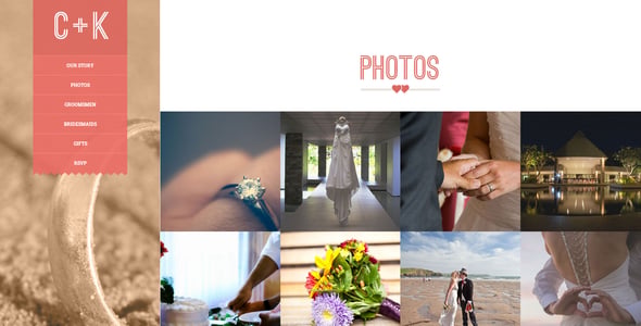 Eternity - Responsive Wedding WordPress Theme