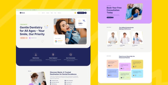 Mavis - Doctor & Medical Clinic Elementor WordPress Theme