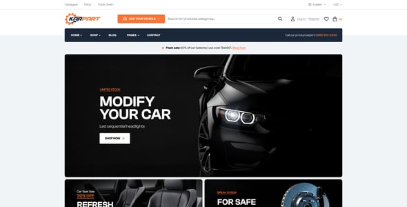 Karpart - Auto Parts WooCommerce Theme