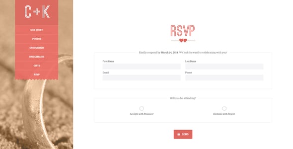 Eternity - Responsive Wedding WordPress Theme