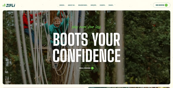 Zipli - Outdoor Adventures WordPress Theme