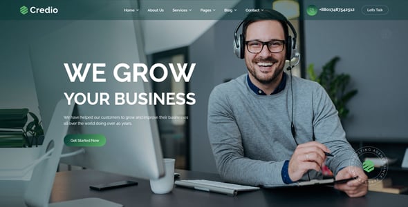 Credio - Business and Finance WordPress