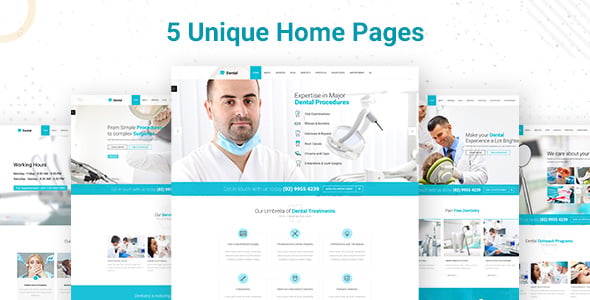 Dental Clinic - Dentist WordPress Theme