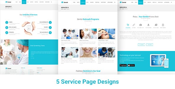 Dental Clinic - Dentist WordPress Theme