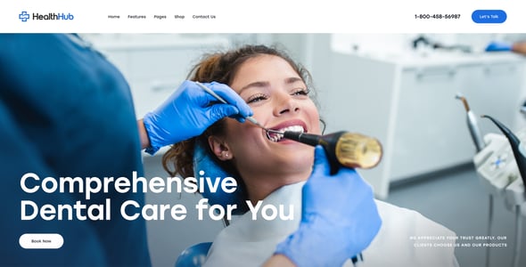 HealthHub - Health & Medical WordPress Theme
