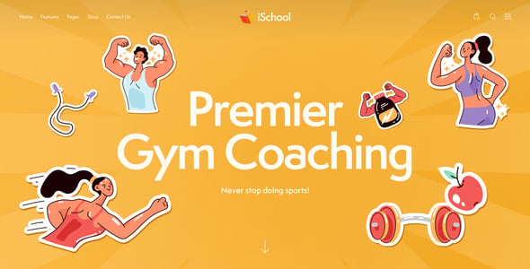 iSchool - Education & Online Courses WordPress Theme