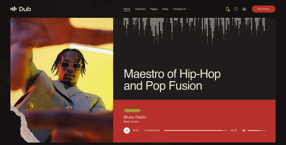 Dub - Music WordPress Theme