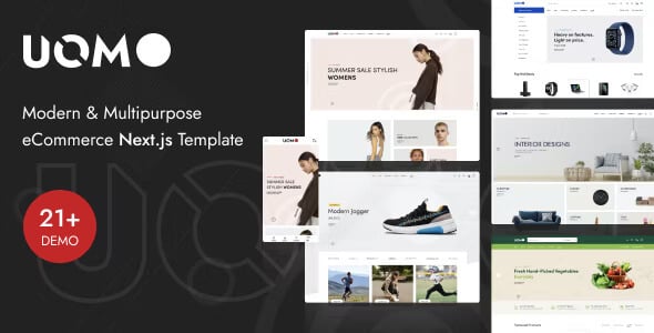 Uomo - Shop & eCommerce Multipurpose NextJs Template