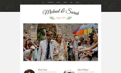 Marriage - Responsive Wedding Wordpress Theme