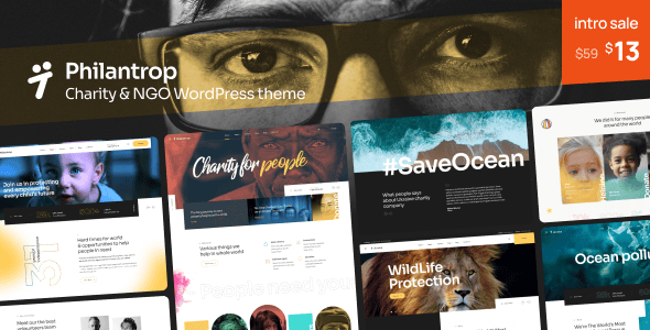 Philantrop | Charity & Nonprofit WordPress Theme