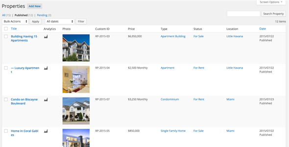 RP - Real Estate Sale and Rental WordPress Theme