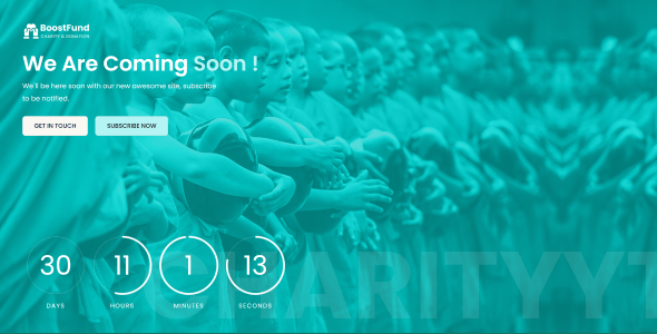 BoostFund - Crowdfunding & Charity ASP.NET Core & MVC Bootstrap Template