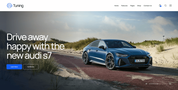 Tuning - Car Detailing & Dealer Shop WordPress theme